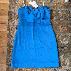 NWT Lilly Pulitzer Carlynn Strapless Satin Bow Dress